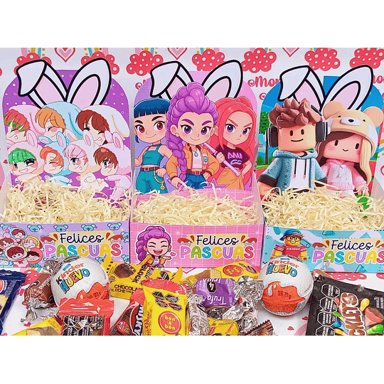 Plantillas de Diseño Mini Bandejas Pascua Archivos PDF