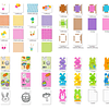 Plantillas de Diseño Pack Pascua Archivos PNG