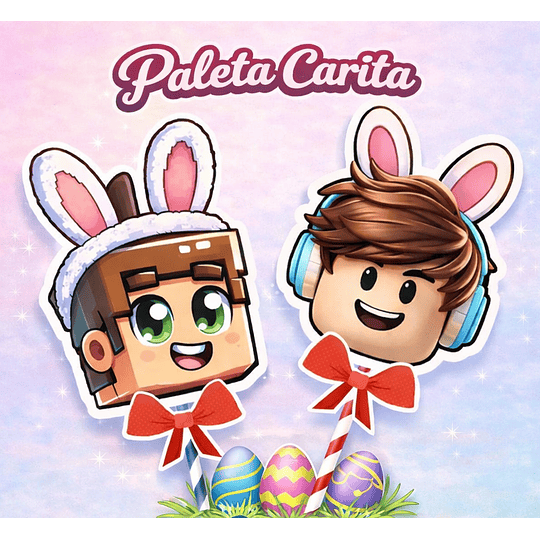 Plantillas de Diseño Paletas con Caritas Pascua Archivos Power Point