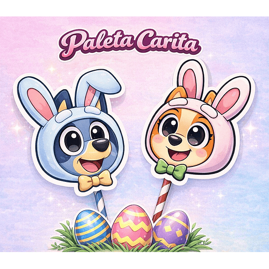 Plantillas de Diseño Paletas con Caritas Pascua Archivos Power Point