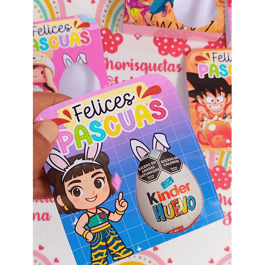 Plantillas de Diseño Porta Huevo Kinder Archivos PDF