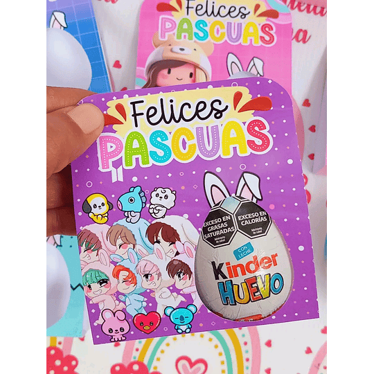 Plantillas de Diseño Porta Huevo Kinder Archivos PDF