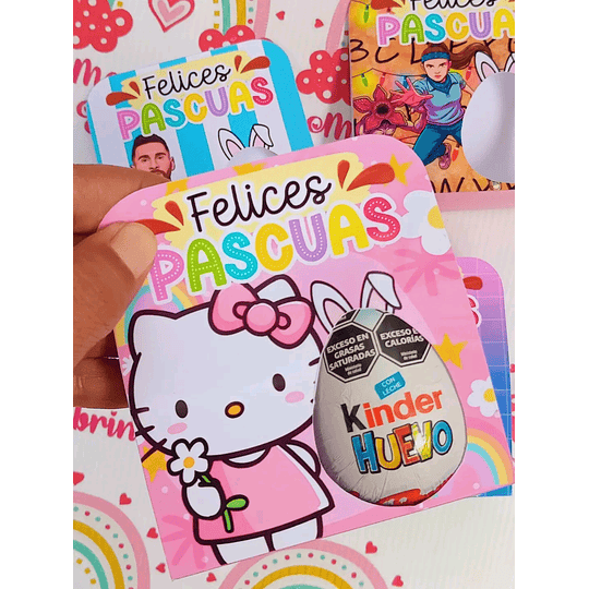 Plantillas de Diseño Porta Huevo Kinder Archivos PDF