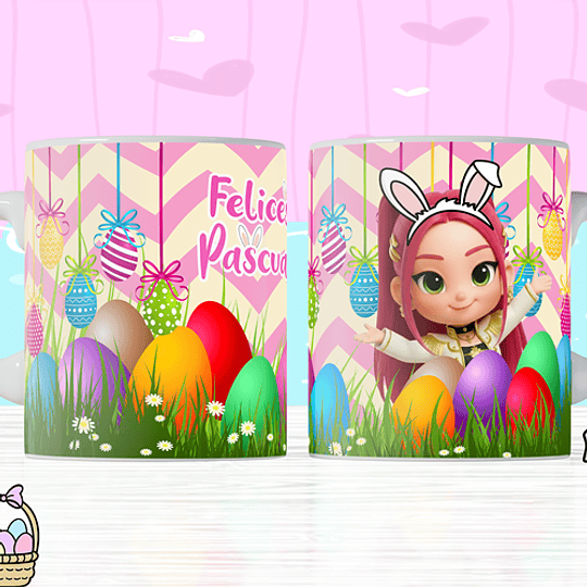 8 Plantillas de Diseño Tazas Pascua Archivos PNG