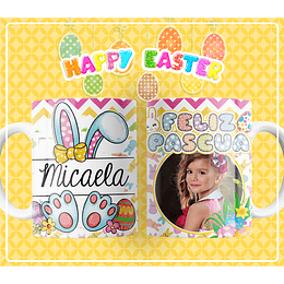 Plantillas de Diseño Taza con Foto Pascua Archivos PSD