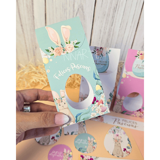 Plantillas de Diseño Porta Huevos Calados Pascua Archivos PDF