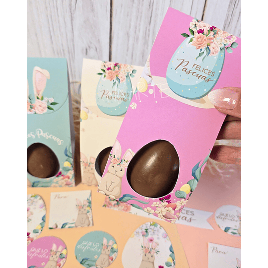 Plantillas de Diseño Porta Huevos Calados Pascua Archivos PDF