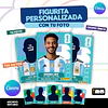 Figurita Personalizada Copa del Mundo 2026 Argentina - Archivo Digital para Imprimir 