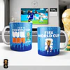 6 Plantillas de Diseño Tazas Tumbler Pack Mundial 2026 Archivos PNG