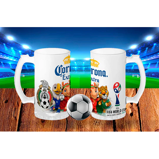 Plantillas de Diseño Tazas y Tarros Mundial 2026 Archivos PNG