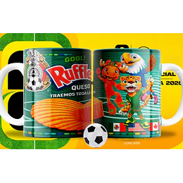 Plantillas de Diseño Tazas y Tarros Mundial 2026 Archivos PNG