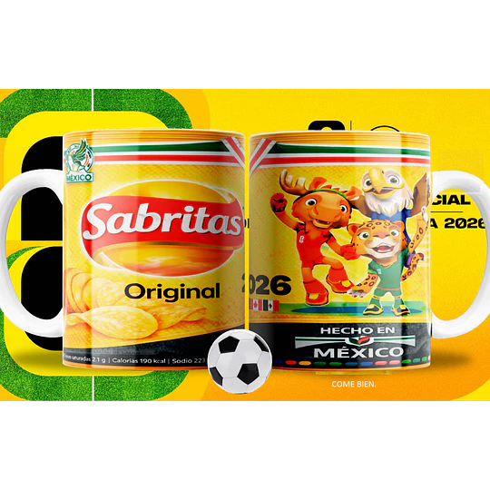 Plantillas de Diseño Tazas y Tarros Mundial 2026 Archivos PNG