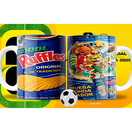 Plantillas de Diseño Tazas y Tarros Mundial 2026 Archivos PNG