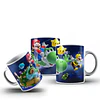 5 Plantillas de Diseño Tazas Mario Bros Galaxy Archivos PNG