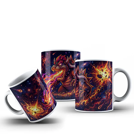 10 Plantillas de Diseño Tazas Mario Galaxy Archivos PNG