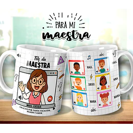 16 Plantillas de Diseño Tazas Súper Maestro Archivos Editables Photoshop