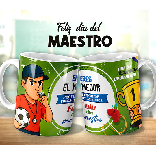 16 Plantillas de Diseño Tazas Súper Maestro Archivos Editables Photoshop