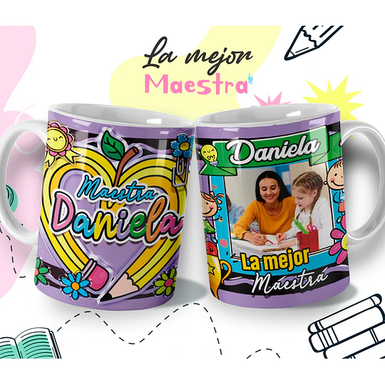 16 Plantillas de Diseño Tazas Súper Maestro Archivos Editables Photoshop