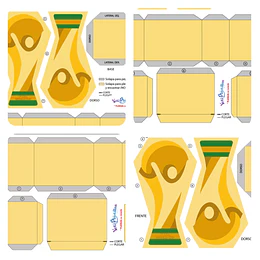 Plantillas Copa del Mundo Imprimible Dos Opciones Archivos PDF