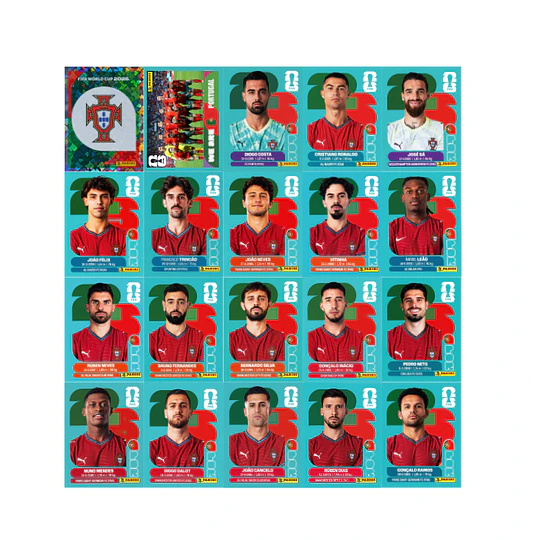 Figuritas Estampas Cromos Copa Mundial 2026 PDF para Imprimir