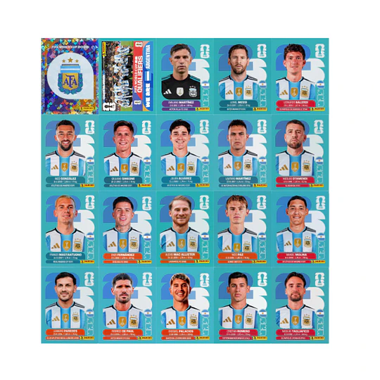 Figuritas Estampas Cromos Copa Mundial 2026 PDF para Imprimir