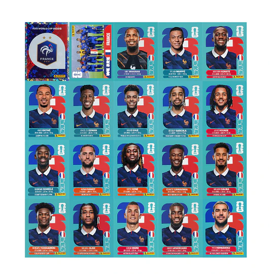 Figuritas Estampas Cromos Copa Mundial 2026 PDF para Imprimir