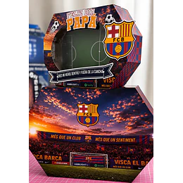 Archivos Cajas Estadio Futebol Dia del Padre Papá Feliz Día Editáble en Canva