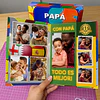 Archivos Album Mundial Futebol Dia del Padre Papá Feliz Día Editáble en Canva