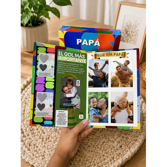 Archivos Album Mundial Futebol Dia del Padre Papá Feliz Día Editáble en Canva