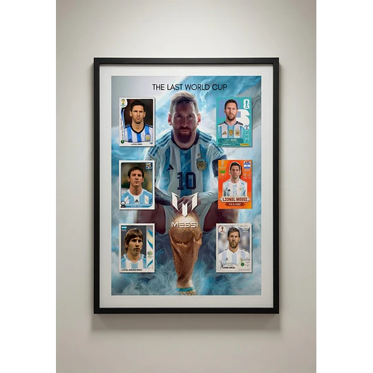  Archivos Cuadros Futibolista Mundial Messi, Cristiano Ronaldo, Neymar Editable en Canva