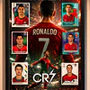  Archivos Cuadros Futibolista Mundial Messi, Cristiano Ronaldo, Neymar Editable en Canva