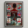  Archivos Cuadros Futibolista Mundial Messi, Cristiano Ronaldo, Neymar Editable en Canva