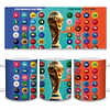 7 Diseños Plantillas Tazas Copa Mundial 2026 en Jpg