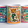 7 Diseños Plantillas Tazas Copa Mundial 2026 en Jpg