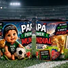 14 Palntillas Tazas Padre Mundialista México Archivo en Jpg
