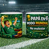 14 Palntillas Tazas Padre Mundialista México Archivo en Jpg