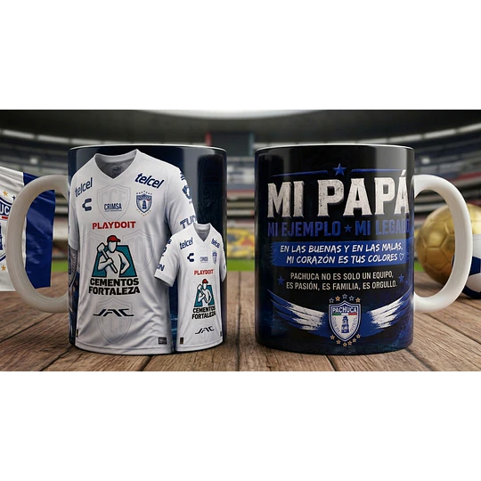 20 Plantillas Tazas dia del padre Futebol Mexicano Archivo en Png