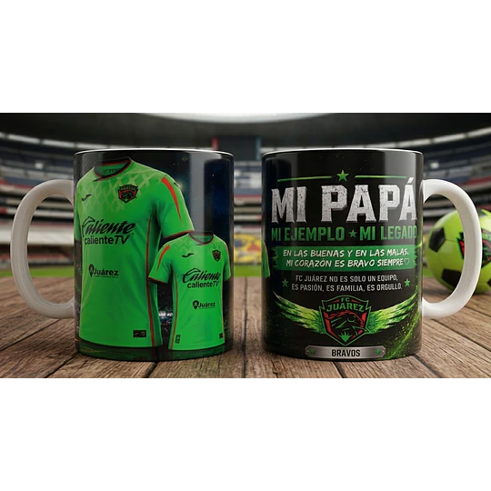 20 Plantillas Tazas dia del padre Futebol Mexicano Archivo en Png