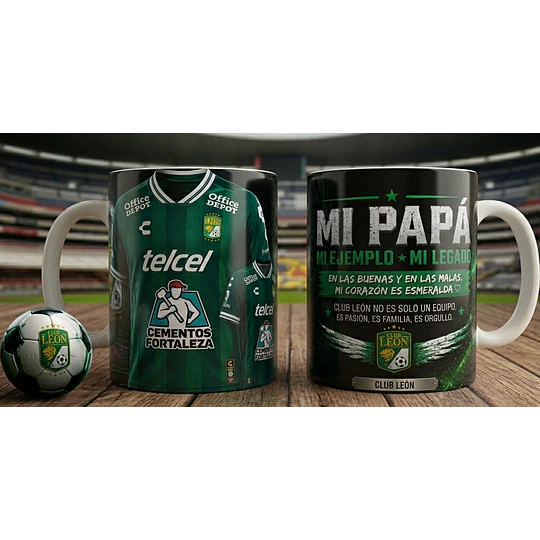 20 Plantillas Tazas dia del padre Futebol Mexicano Archivo en Png