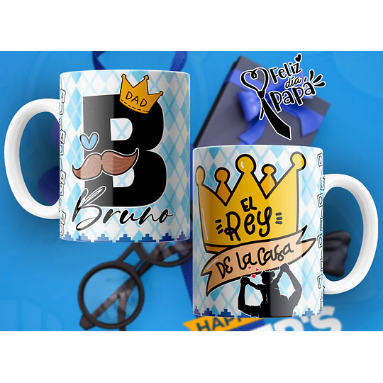 26 Plantillas tazas abecedario dia del padre Archivos en Png