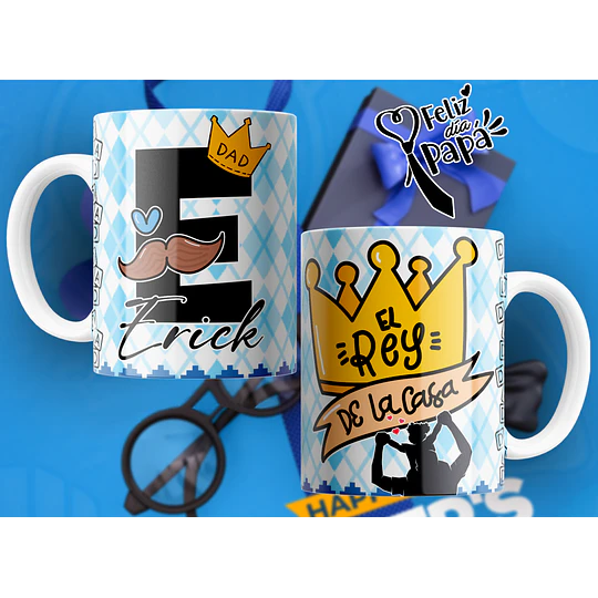 26 Plantillas tazas abecedario dia del padre Archivos en Png