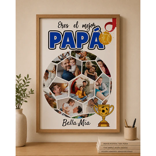 30 Plantillas Diseños para Cuadros Día del Papá Archivo en Canva