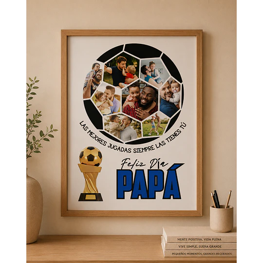 30 Plantillas Diseños para Cuadros Día del Papá Archivo en Canva
