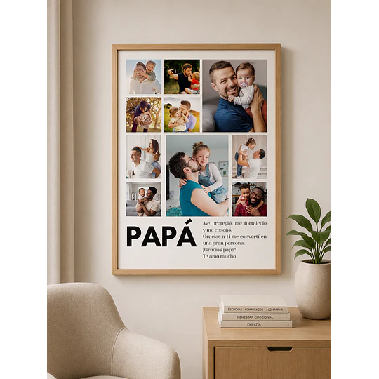 30 Plantillas Diseños para Cuadros Día del Papá Archivo en Canva