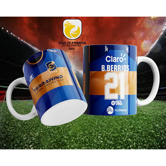 15 Plantillas de Diseño Tazas Fútbol Chile 2026 Archivos PNG y Editable Psd