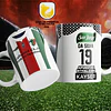 15 Plantillas de Diseño Tazas Fútbol Chile 2026 Archivos PNG y Editable Psd