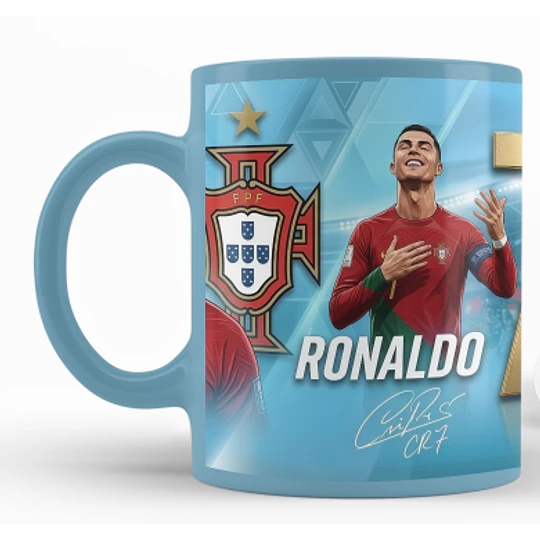 7 Plantillas de Diseño Tazas Jugadores Estrellas Archivos PNG