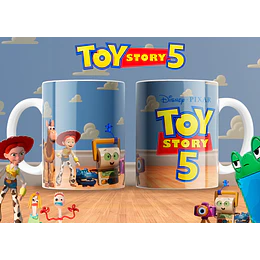 30 Plantillas de DiseñoTazas Toy Story 5 Archivos PNG