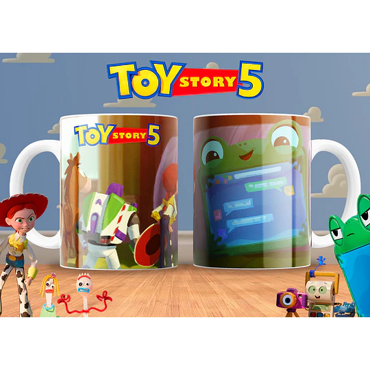 30 Plantillas de DiseñoTazas Toy Story 5 Archivos PNG