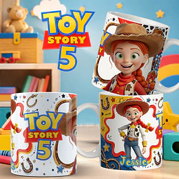 14 Plantillas de Diseño Tazas Toy Story 5 Archivos PNG y Editables